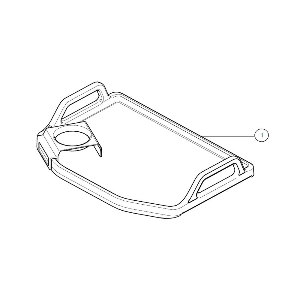 Sunrise Medical Gemino Rollator Tablett