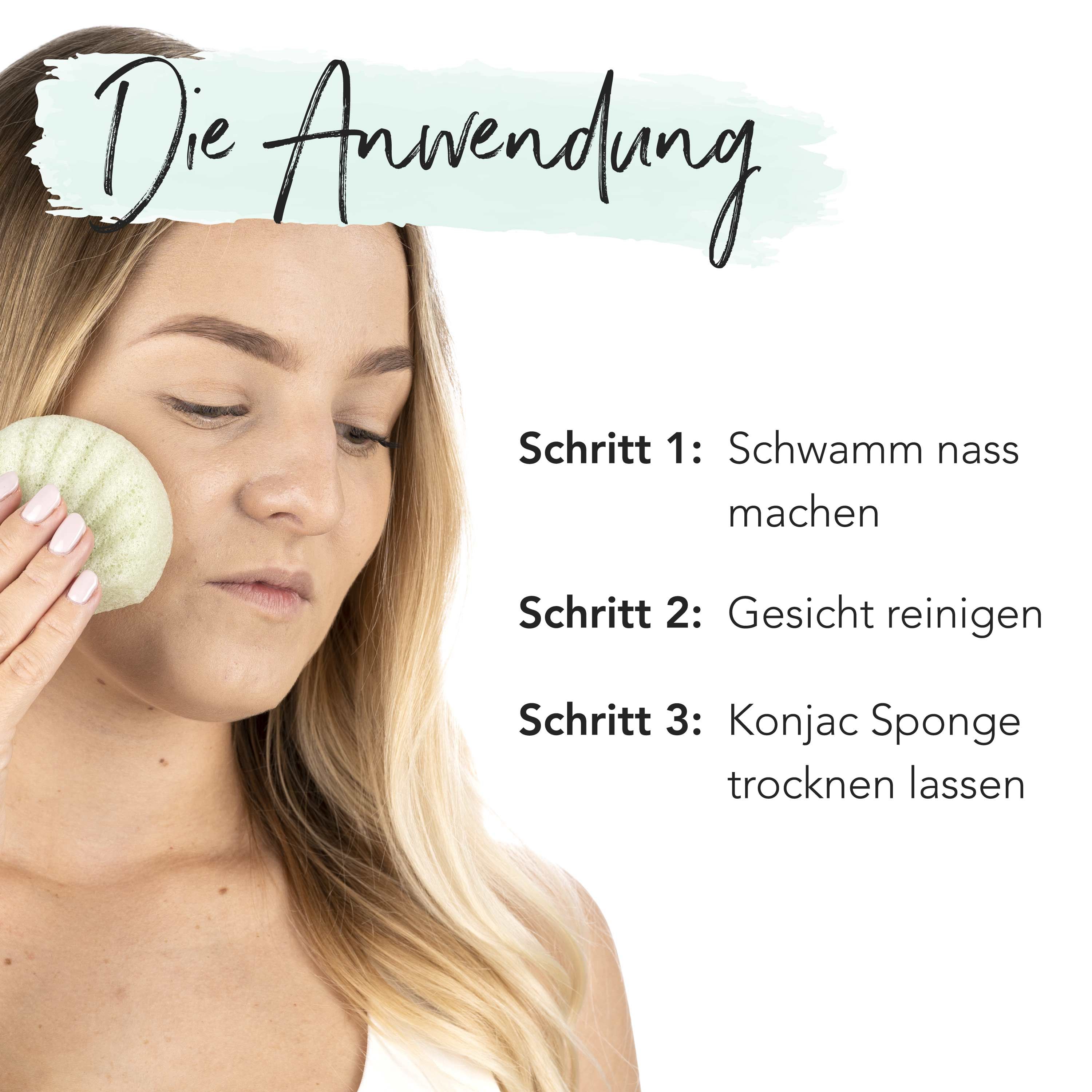 FACES OF FEY Konjac Sponge - Aloe Vera