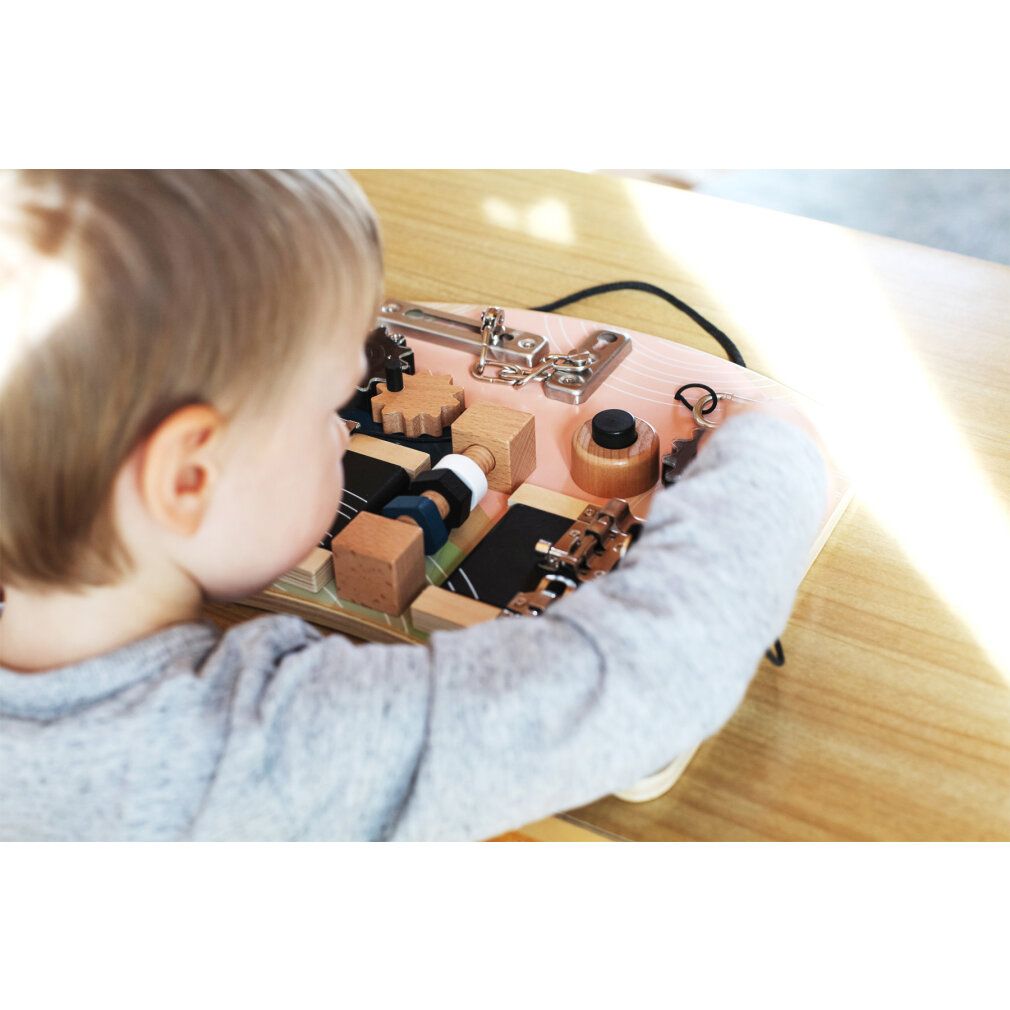 small foot Motorikbrett Schlösser und Rotation