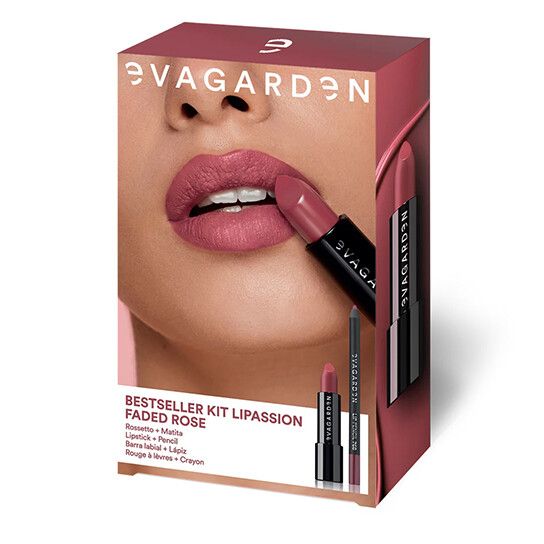 Evagarden Bestseller Kit LipStick 617 + LipPencil 768 3 ml