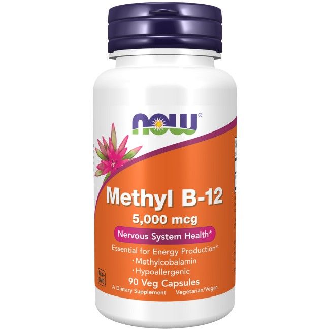 Now Foods Methyl B-12 5000 mcg 90 Pc