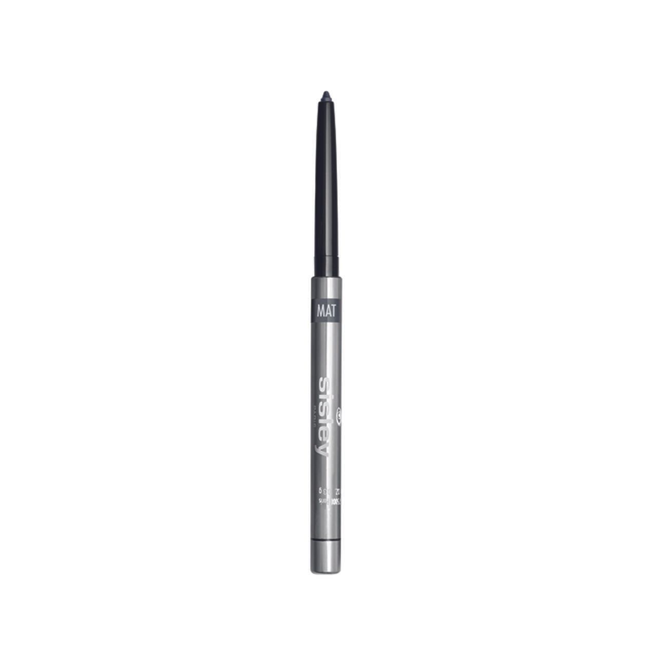 Sisley Phyto-Khol Star Matt, grauer Kajalstift. Schwarze Mine. Aufschrift: MAT, Sisley.