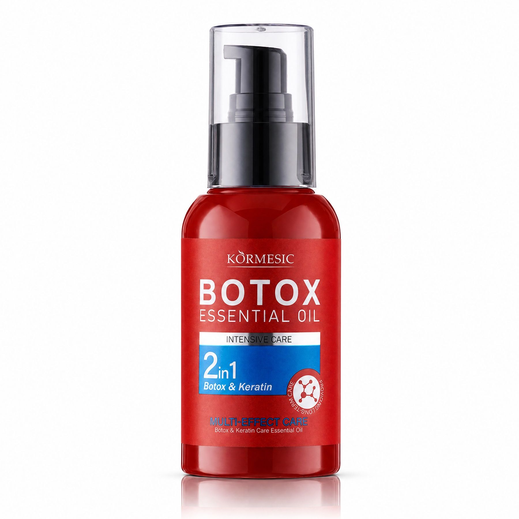 Kormesic Haaröl Keratin Rizinusöl B-Tox Haarpflege Anti Frizz 1x100 ml Haarkur