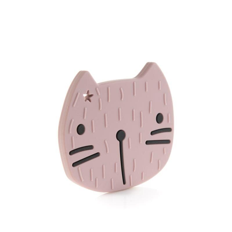 the cotton cloud Pippa the Cat Beißring Mauve