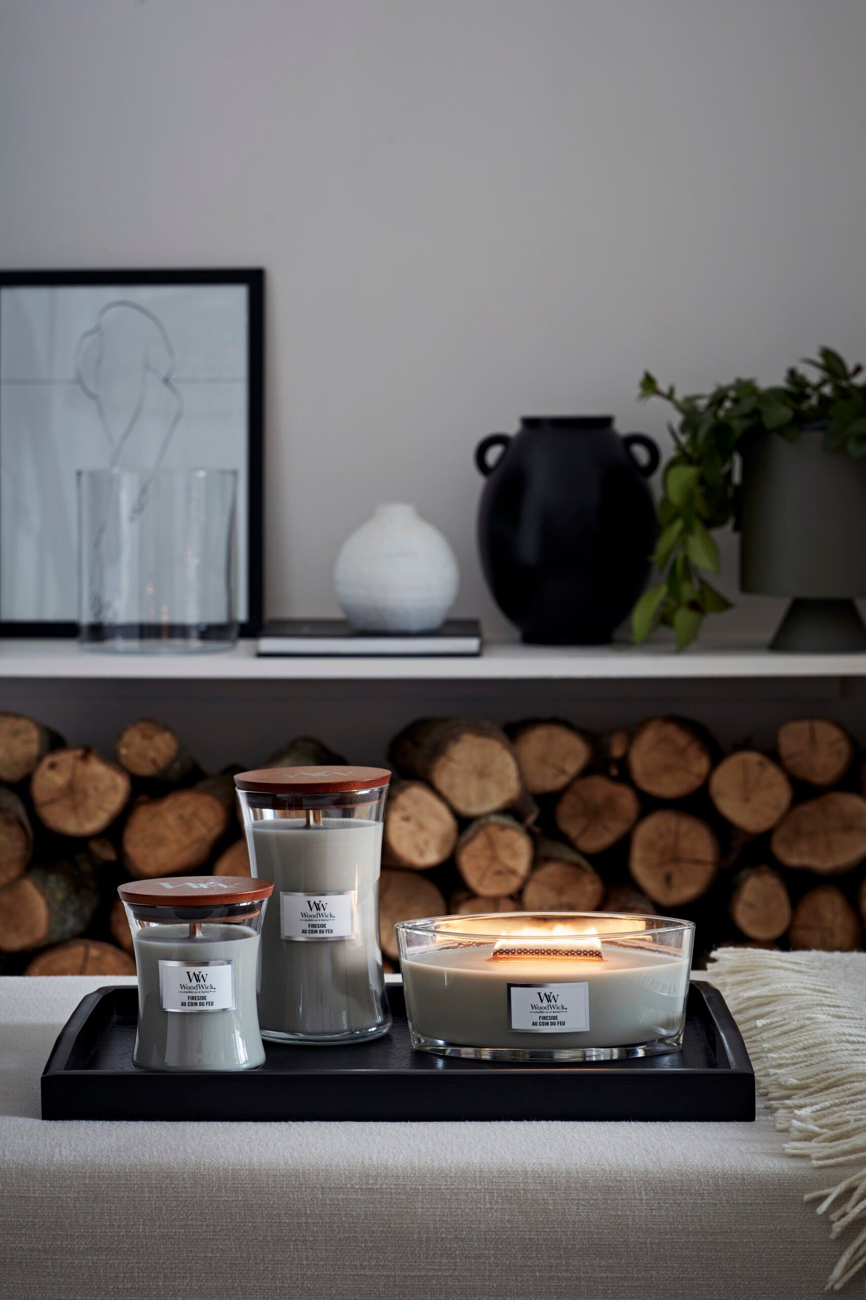 WoodWick Fireside