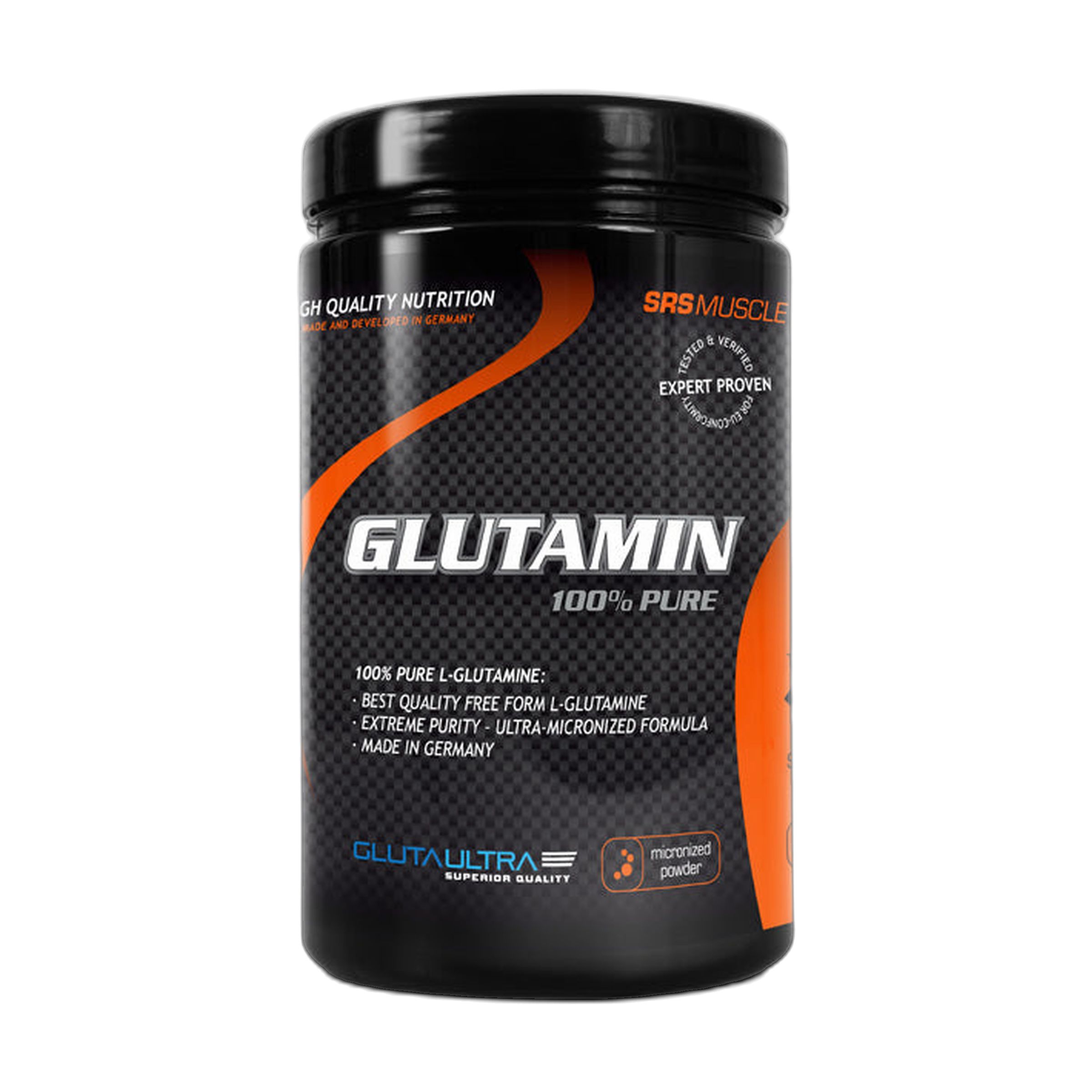 SRS Glutamin Pure Pulver 500 g