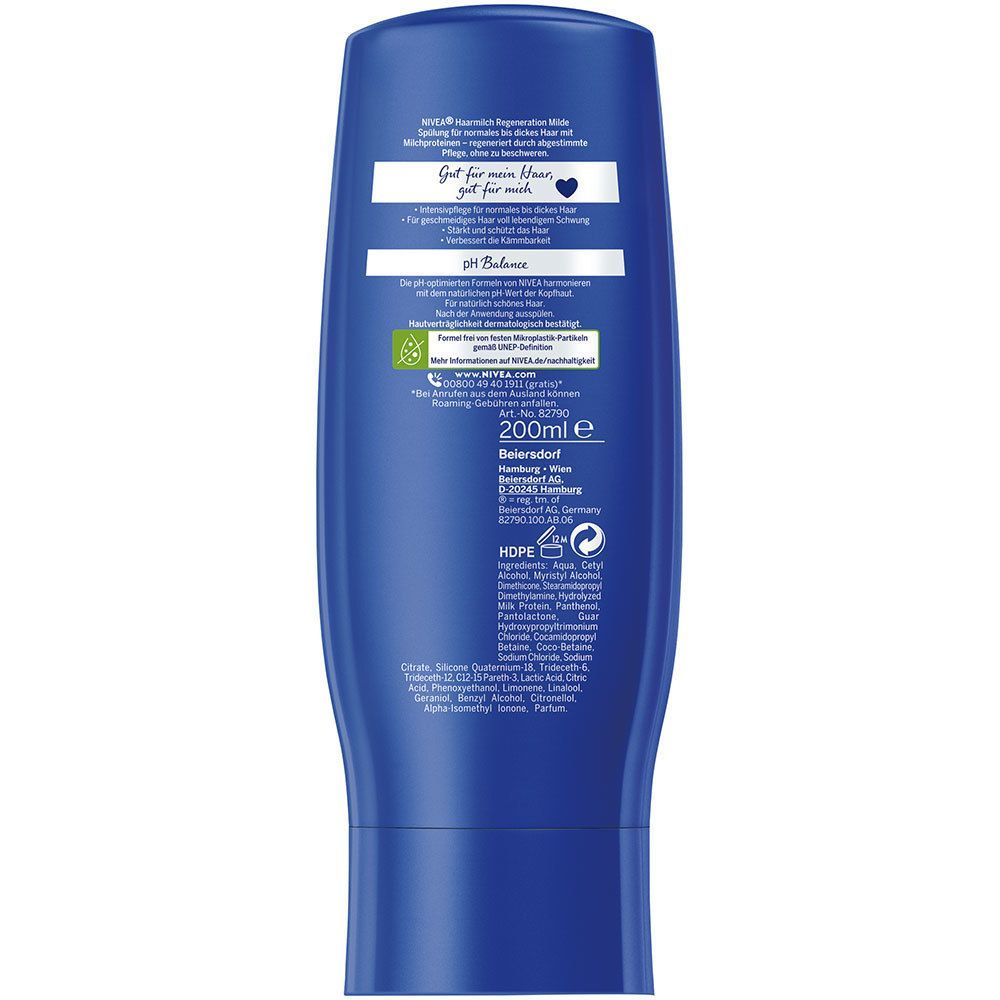NIVEA®  Haarmilch Pflegespülung Normale Haarstruktur