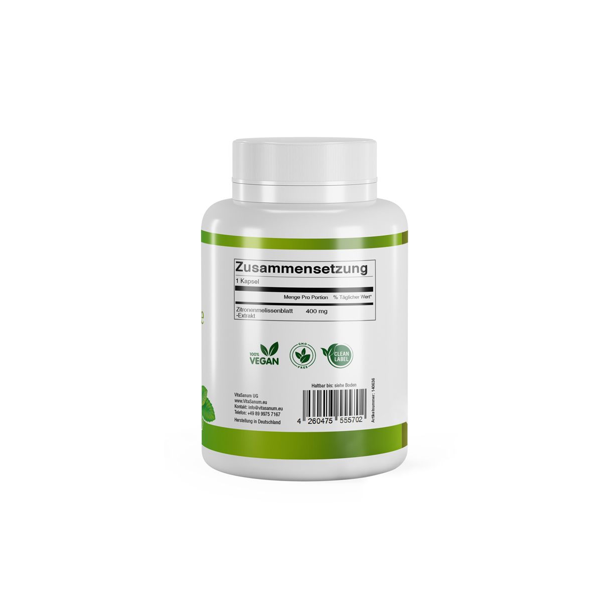 VitaSanum® - Zitronenmelisse (Melissa officinalis) 90 St Kapseln