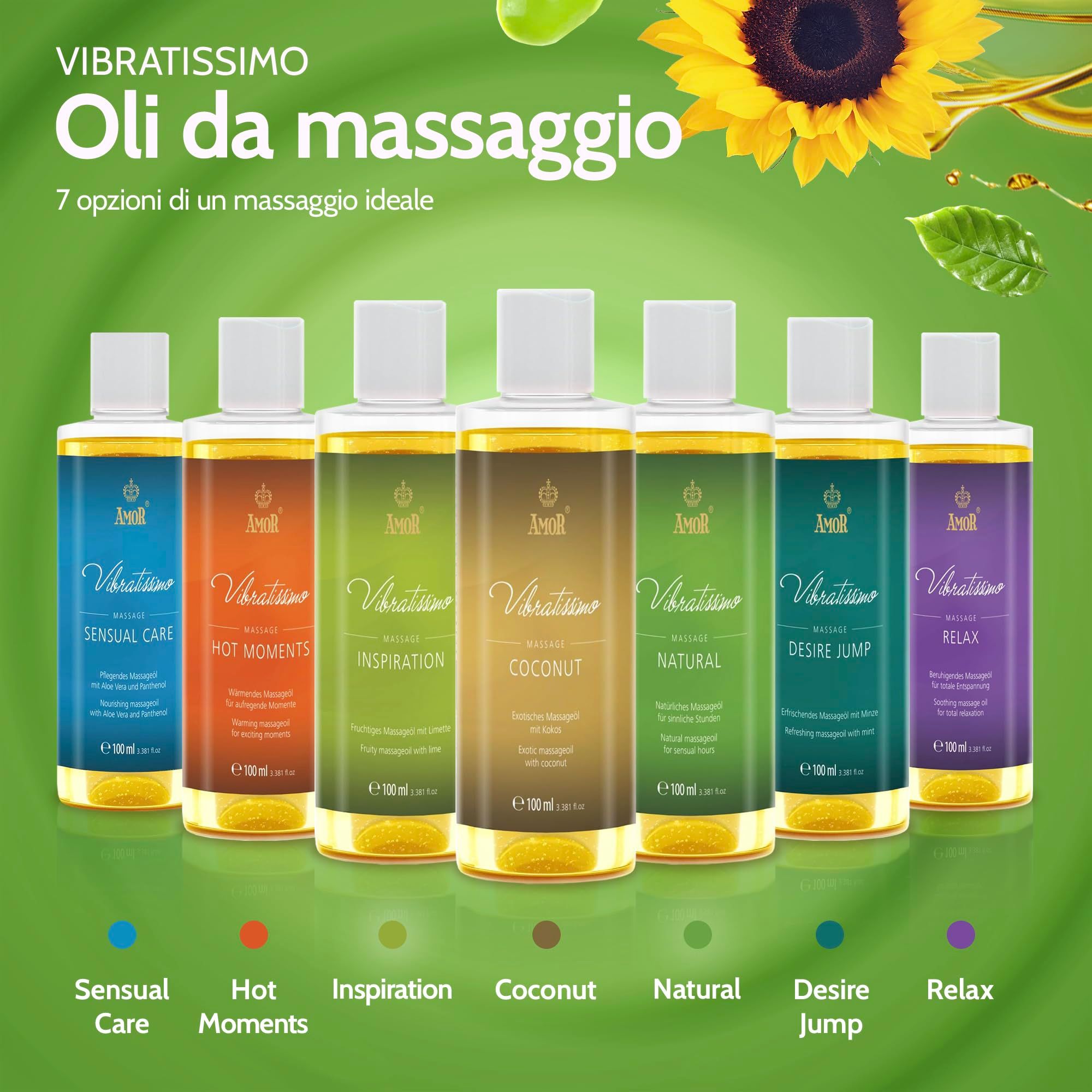 Vibratissimo Massageöl Natural