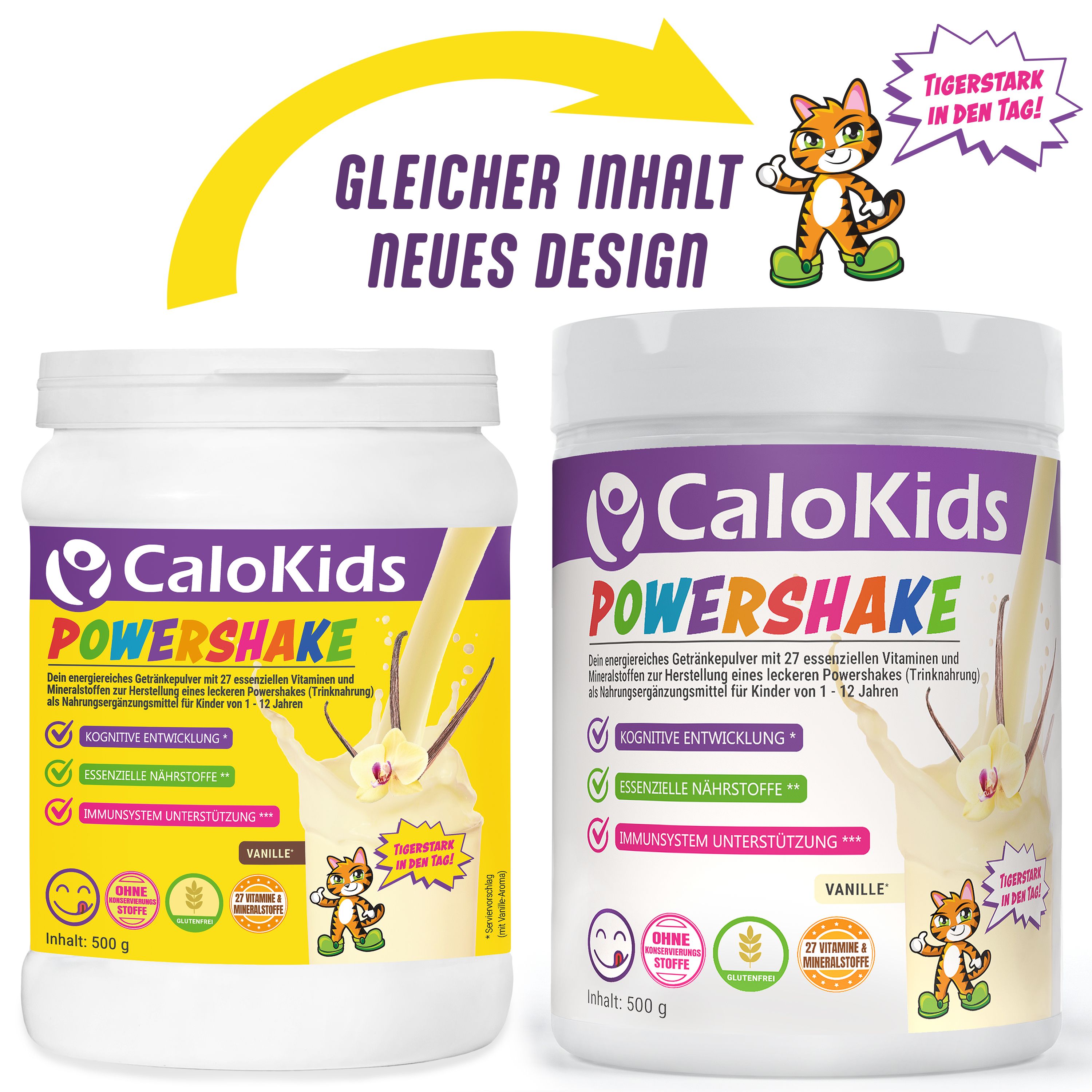 CaloKids Kinder Trinknahrung | 27 Vitamine Mineralstoffe & Protein 1 g Pulver zur Herstellung einer Lösung zum Einnehmen