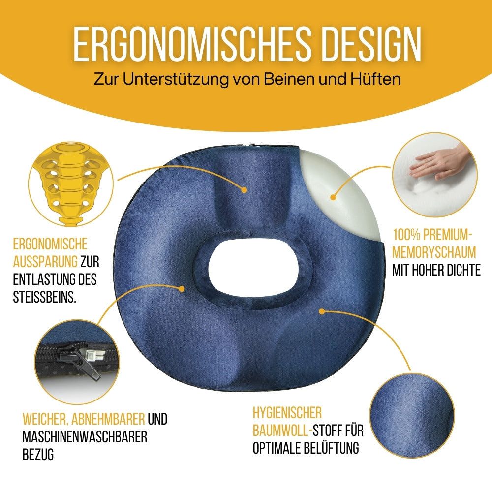 INPHYSIO Donut-Kokzyx-Kissen, Druckentlastend