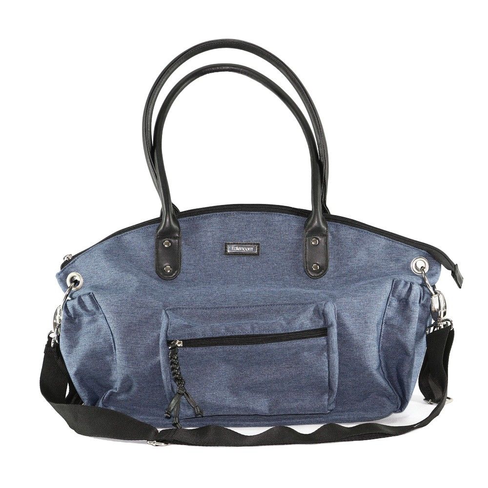 Wickeltasche Handtasche 'New York' blau