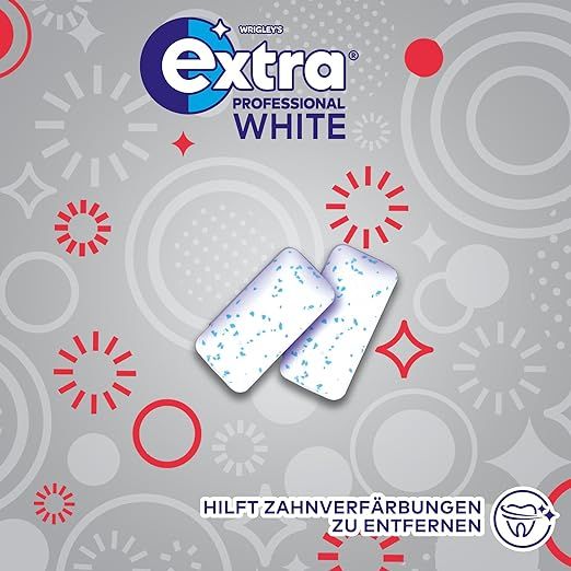EXTRA PROFESSIONAL White Kaugummi Dose