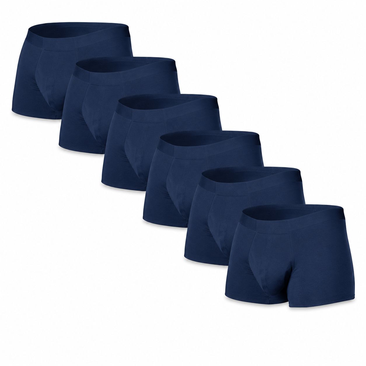 Robin Premium Waschbarer Inkontinenz-Boxershort für Herren bei Urinverlust (L, Dunkelblau)