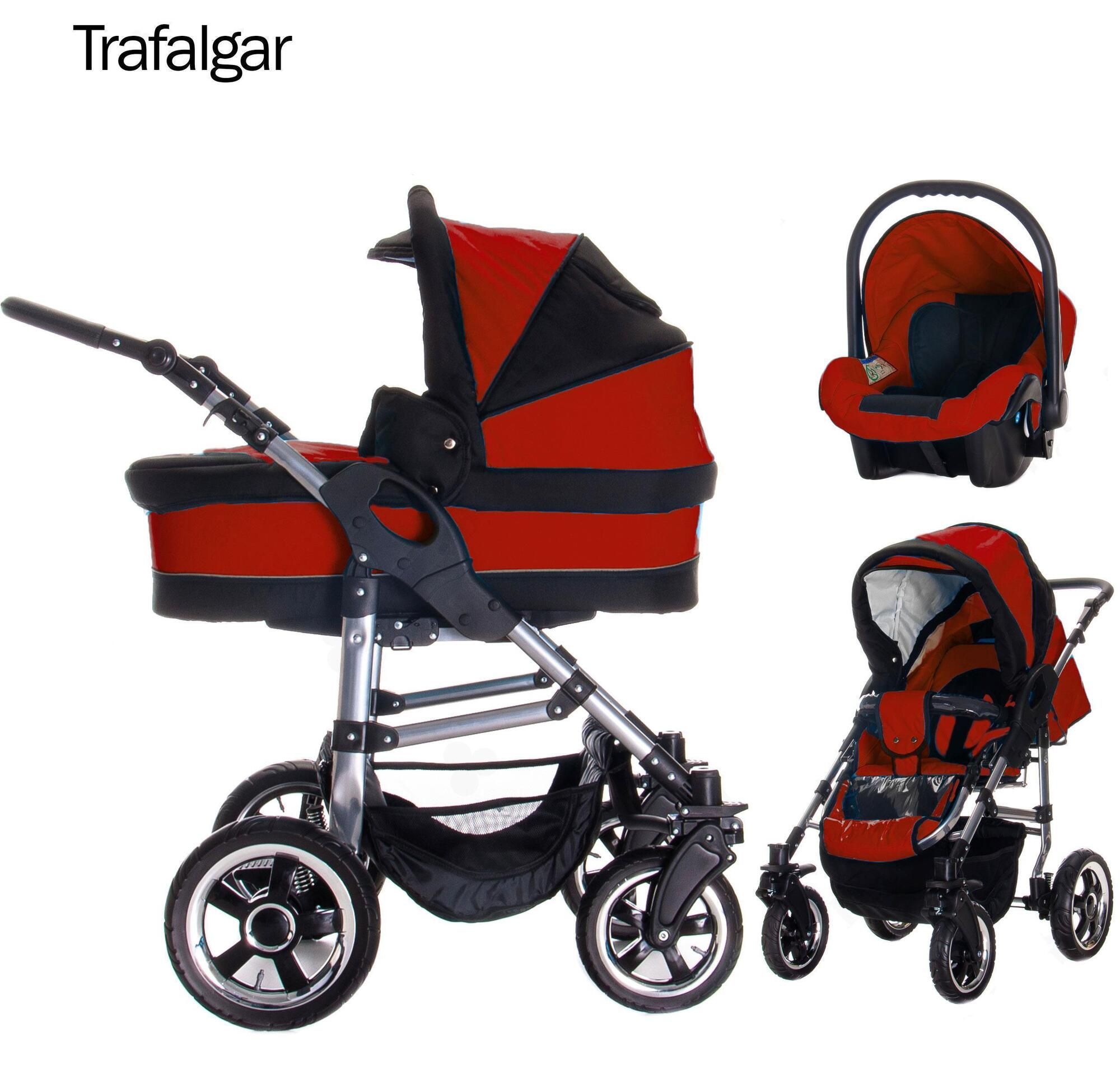Bebebi London 3 in 1 Kinderwagen Set, Trafalgar