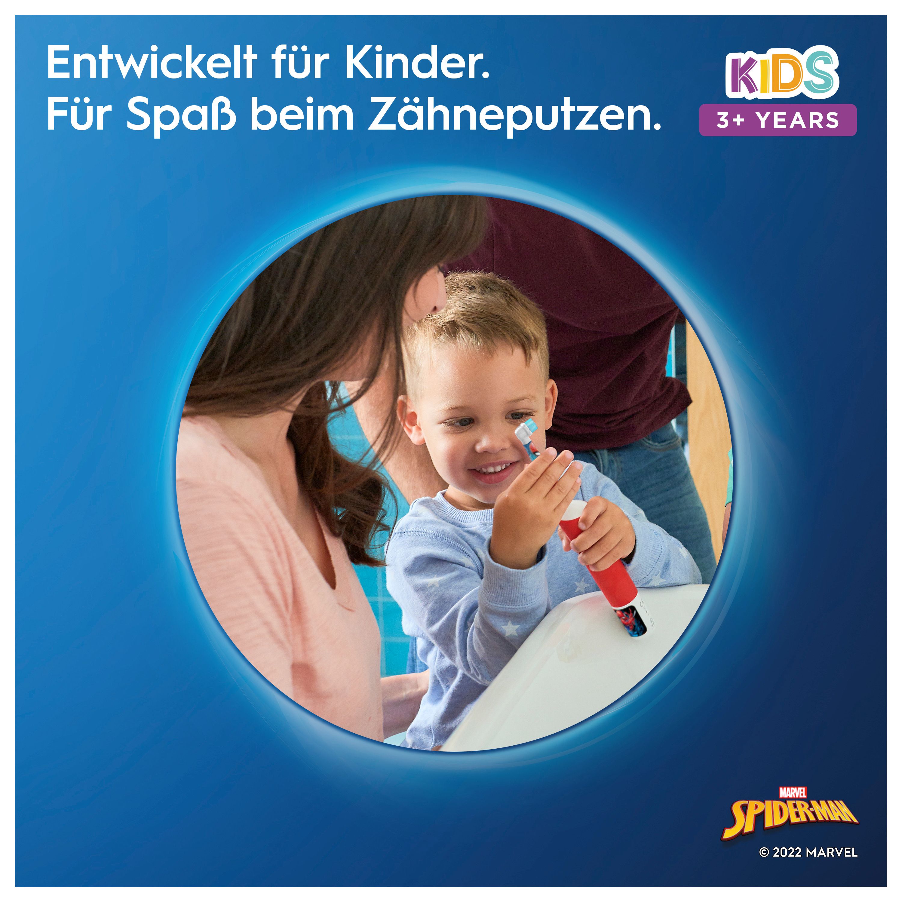 Oral-B - Aufsteckbürsten "Kids - 8er Pack" Spiderman