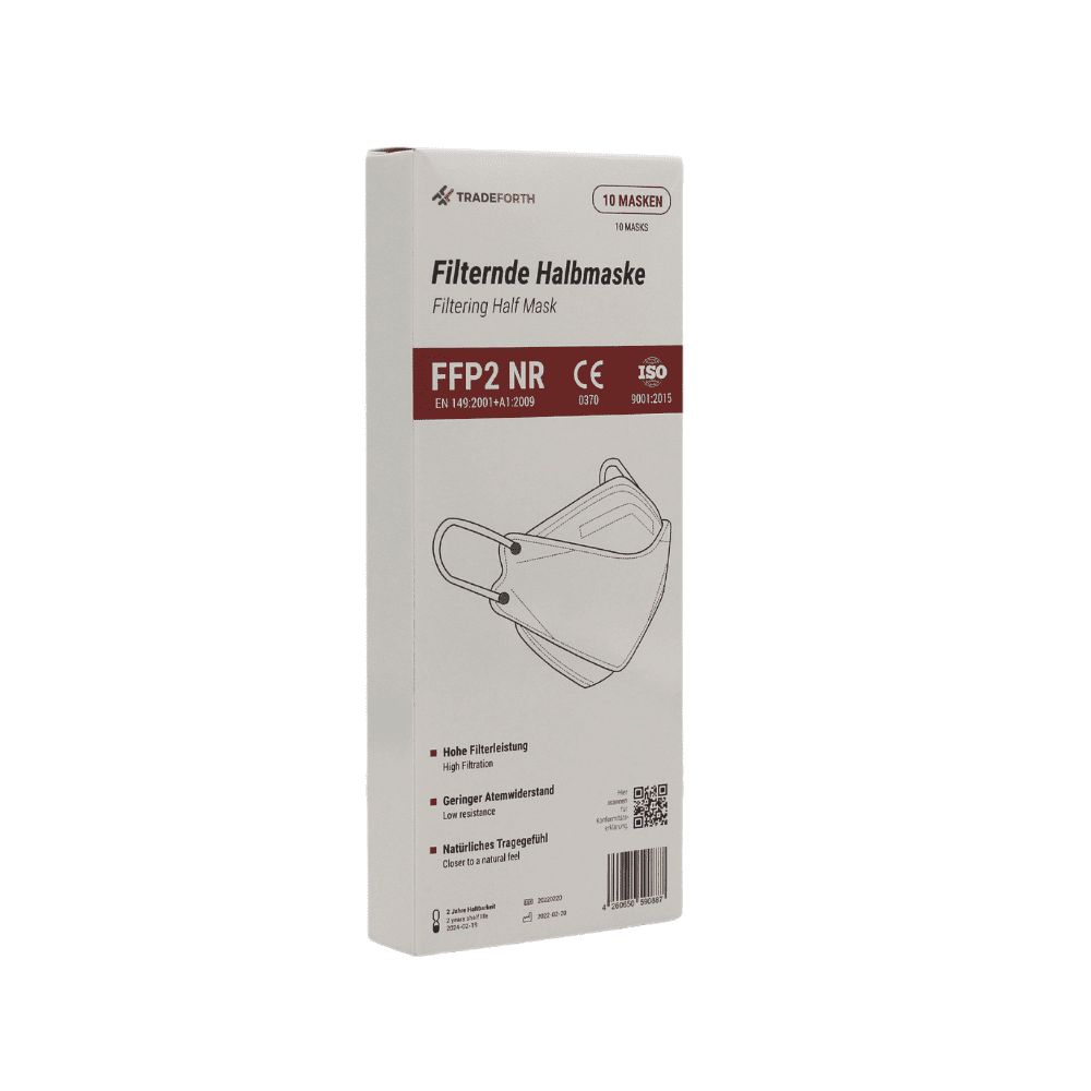 Tradeforth Filternde Halbmaske FFP2  | 1 Maske