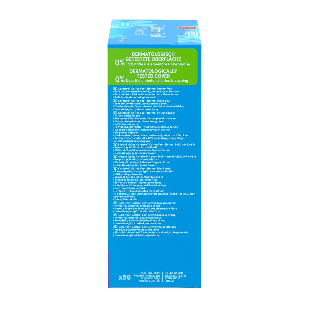 Carefree - Slipeinlagen "Cotton Feel Normal mit Frischeduft"