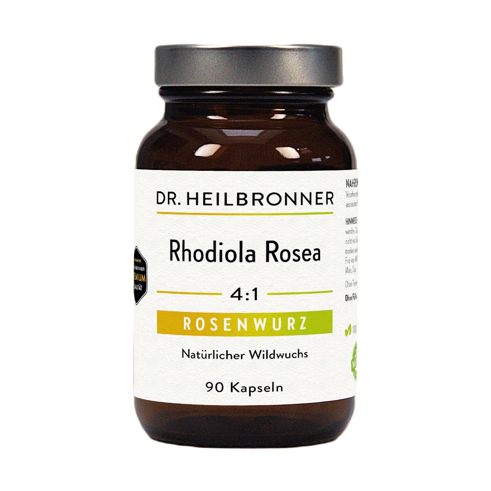 Dr.heilbronner Rhodiola rosea 4:1 Rosenwurz Kaps. 1x90 St Kapseln
