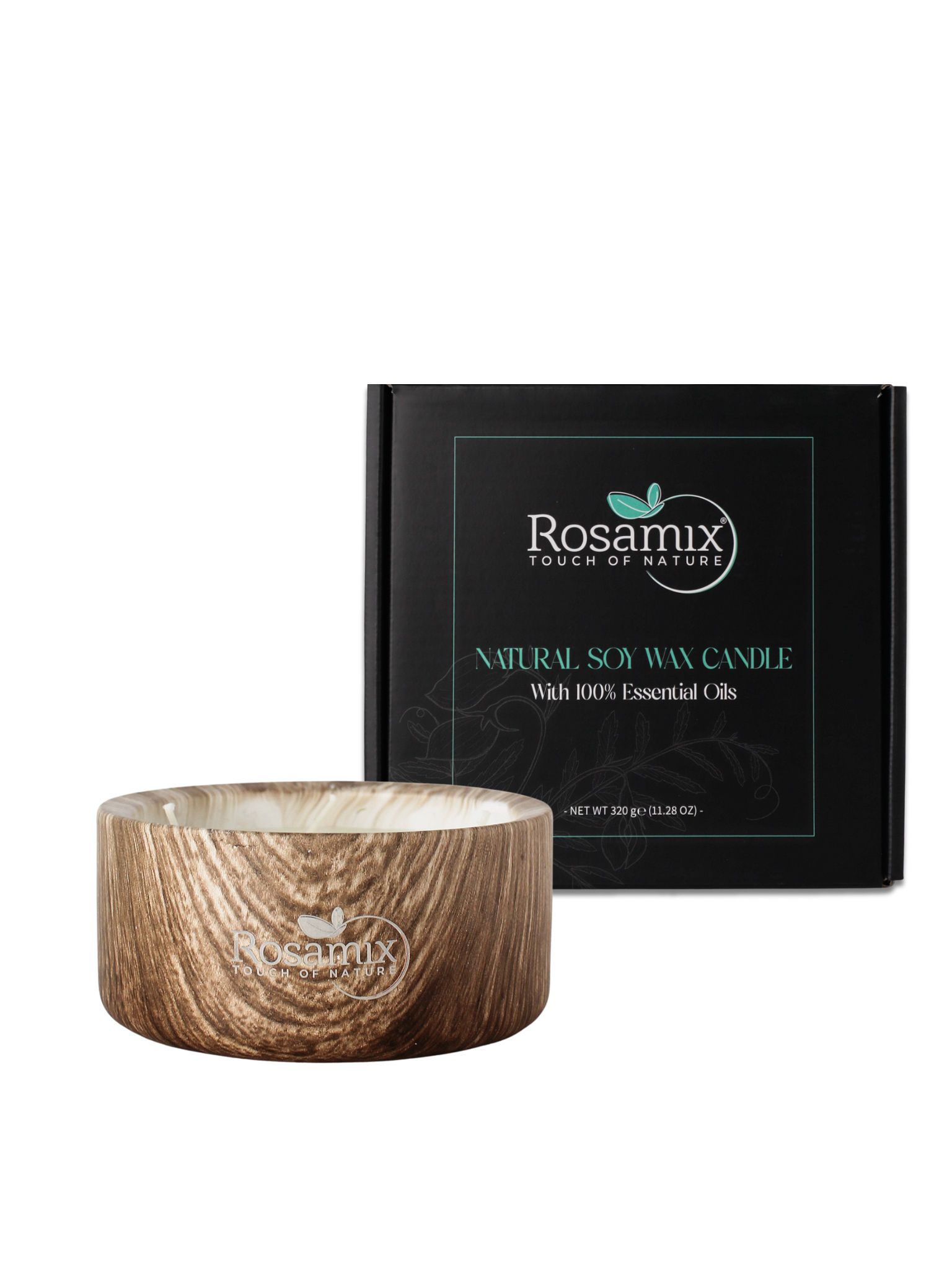 ROSAMIX Erfrischend Sojawachskerze