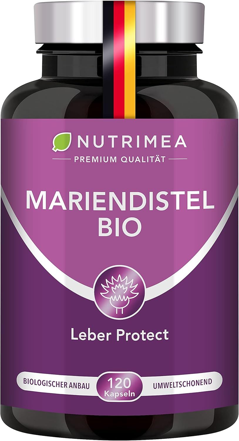 Nutrimea DETOX Cardo Mariano | Supporto naturale per fegato e organismo | Estratto puro di cardo mar