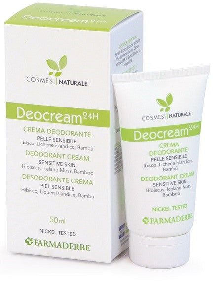 Deocream Deodorantcreme für empfindliche Haut 50 ml Farmaderbe