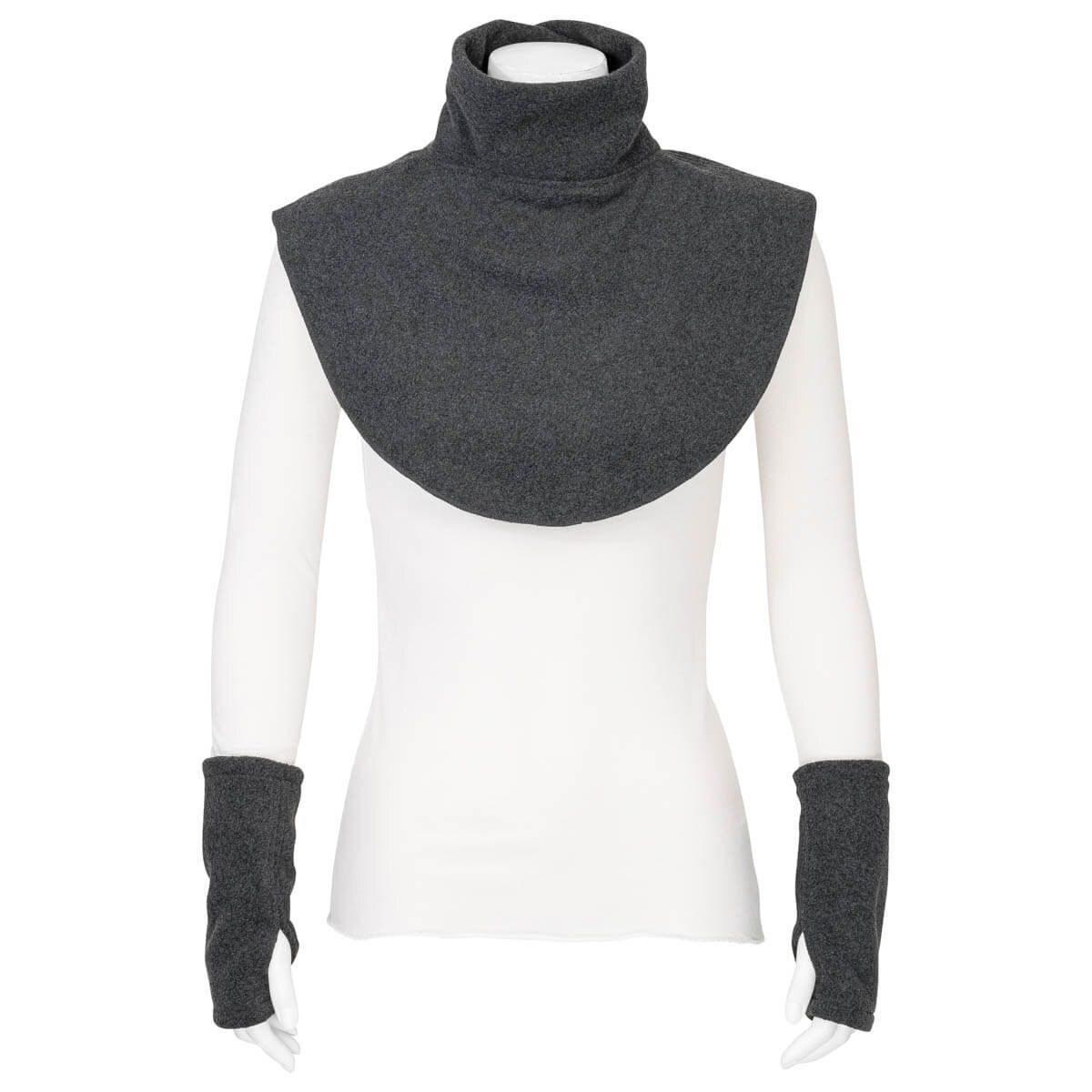 Hoppediz Tragezubehör Fleece Schalkragen und Stulpen