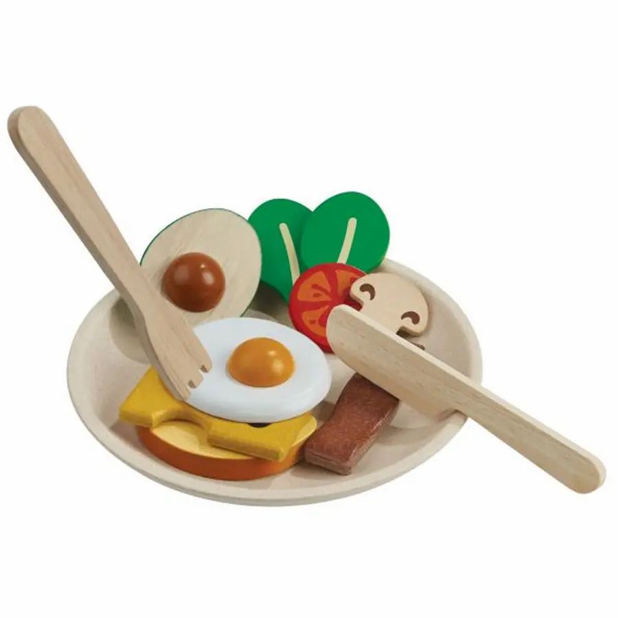 Plan Toys Set Colazione in legno