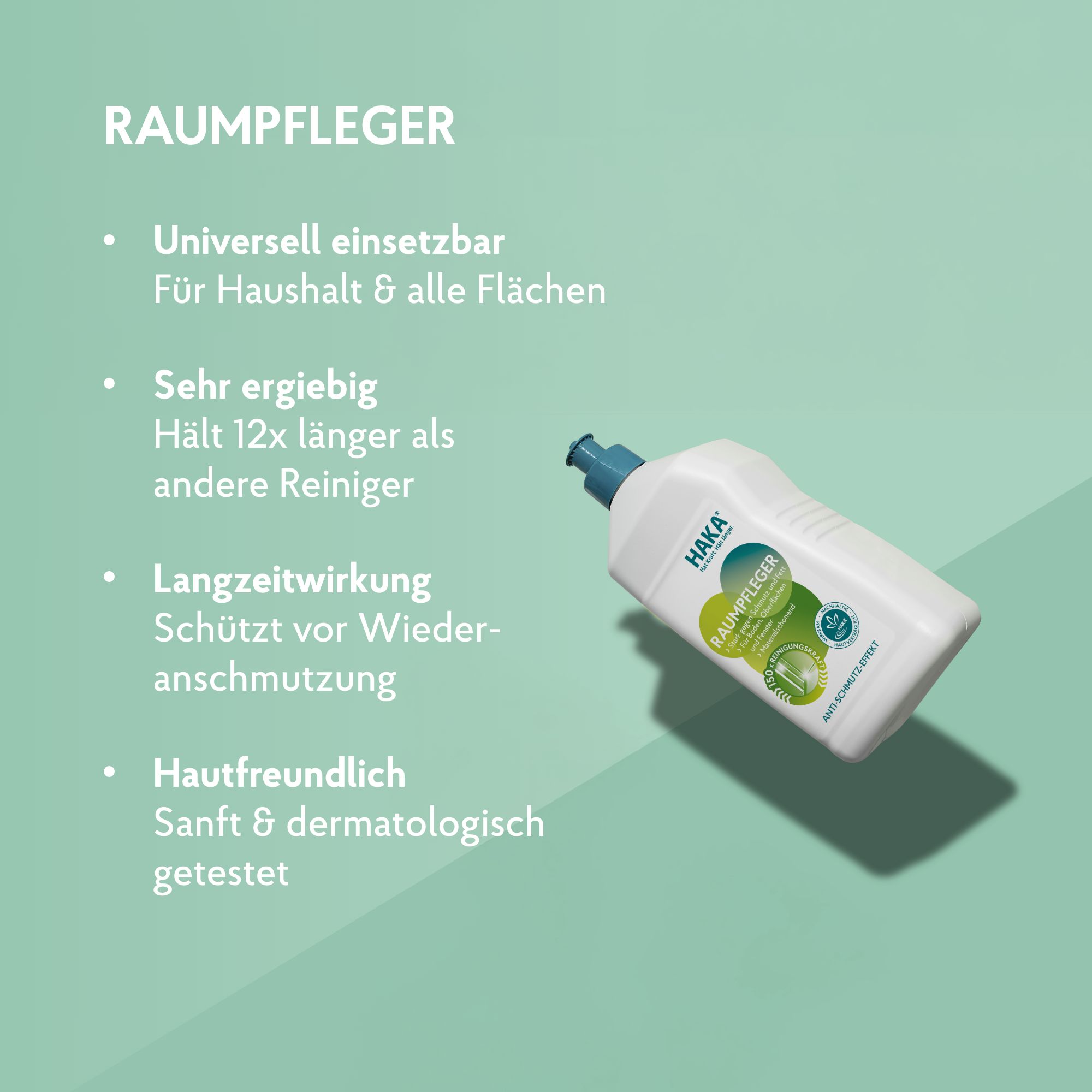 HAKA Raumpfleger Universal Allzweckreiniger mit Glanzeffekt