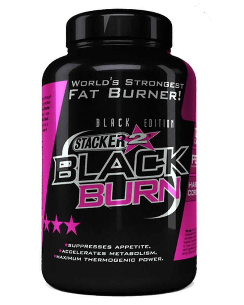 Stacker2 Black Burn Fatburner  Kapsel