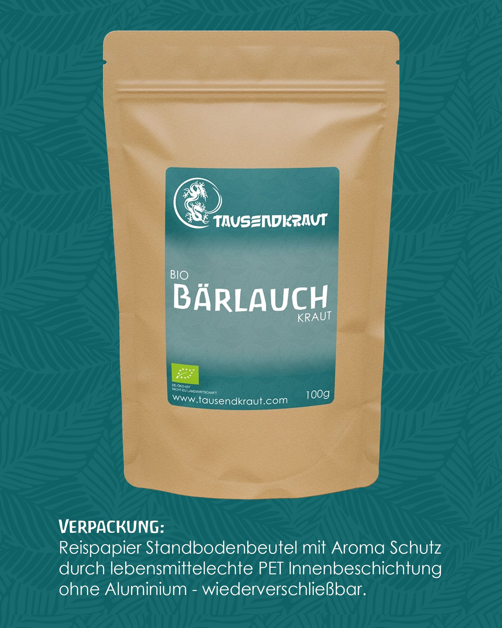 Tausendkraut Bärlauch Kraut BIO