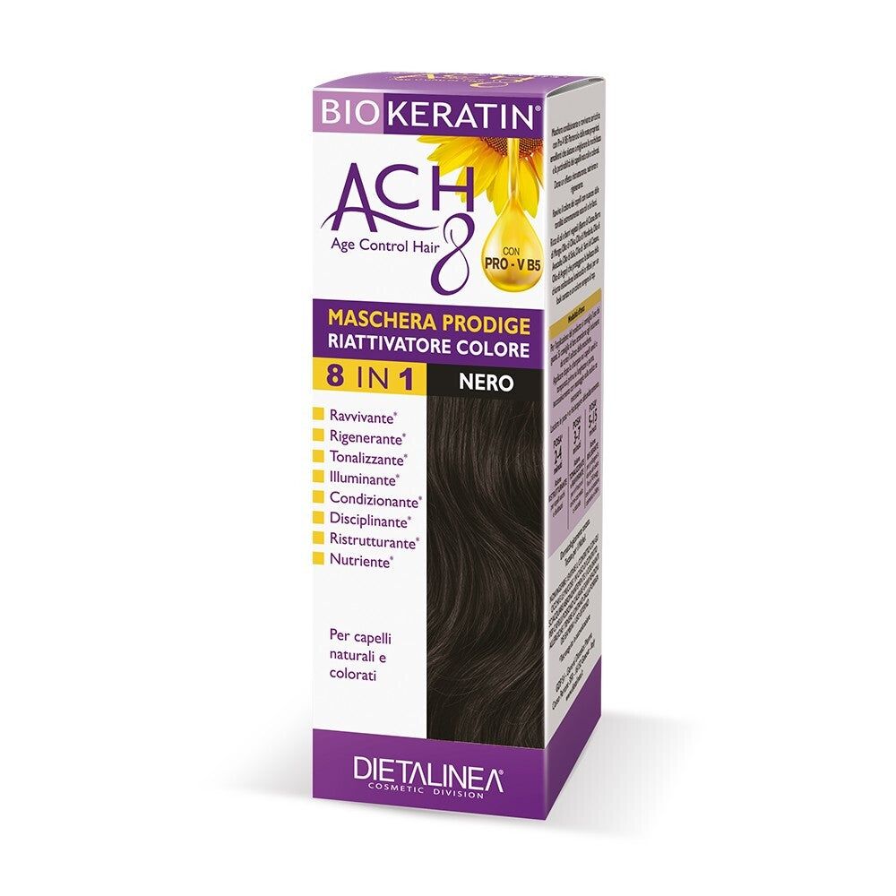 Biokeratin Maschera Capelli Riattivatore Nero