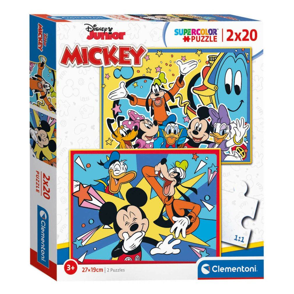 Disney Mickey-Puzzle 2x