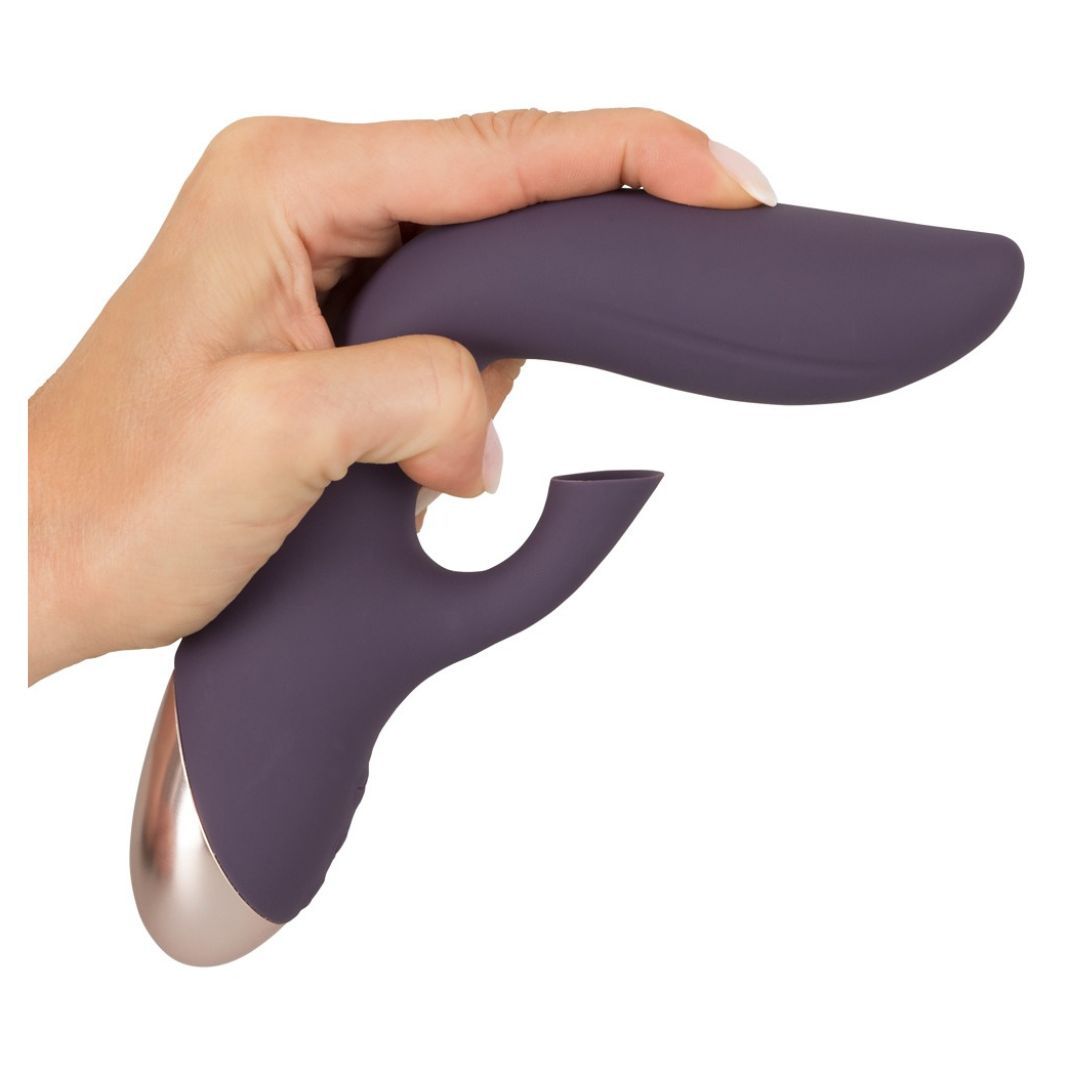 G-Punkt Vibrator "Sucking" mit Saugfunktion | 12 Klitoris-Modi | Javida