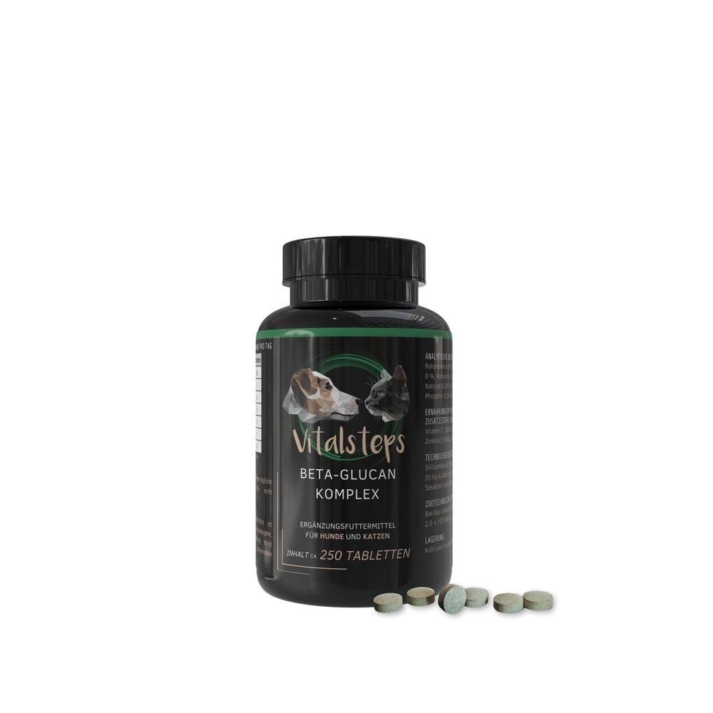 Vitalsteps Beta-Glucan Komplex 125 g Tabletten