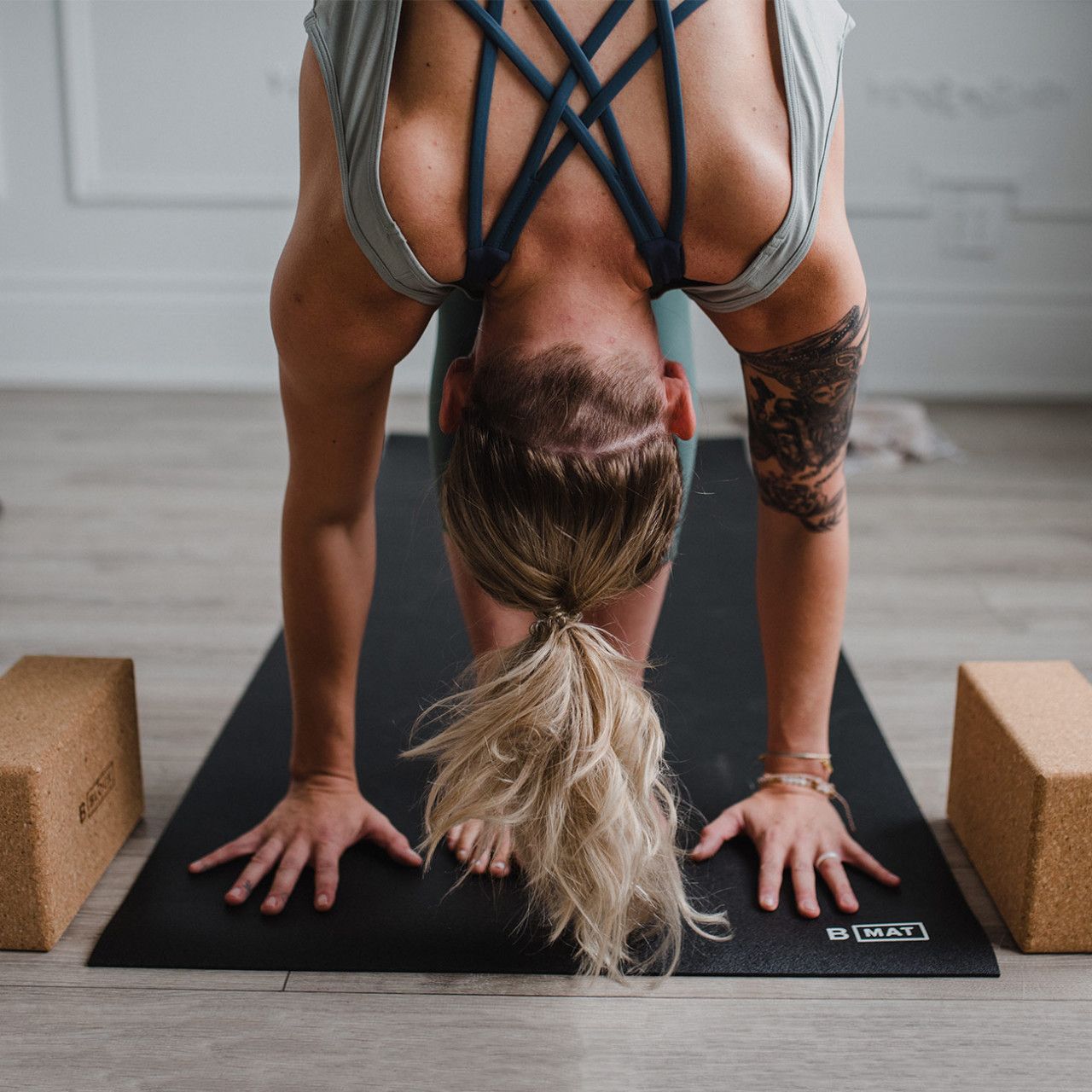 Yogamatte B MAT Strong - Black (215cm)