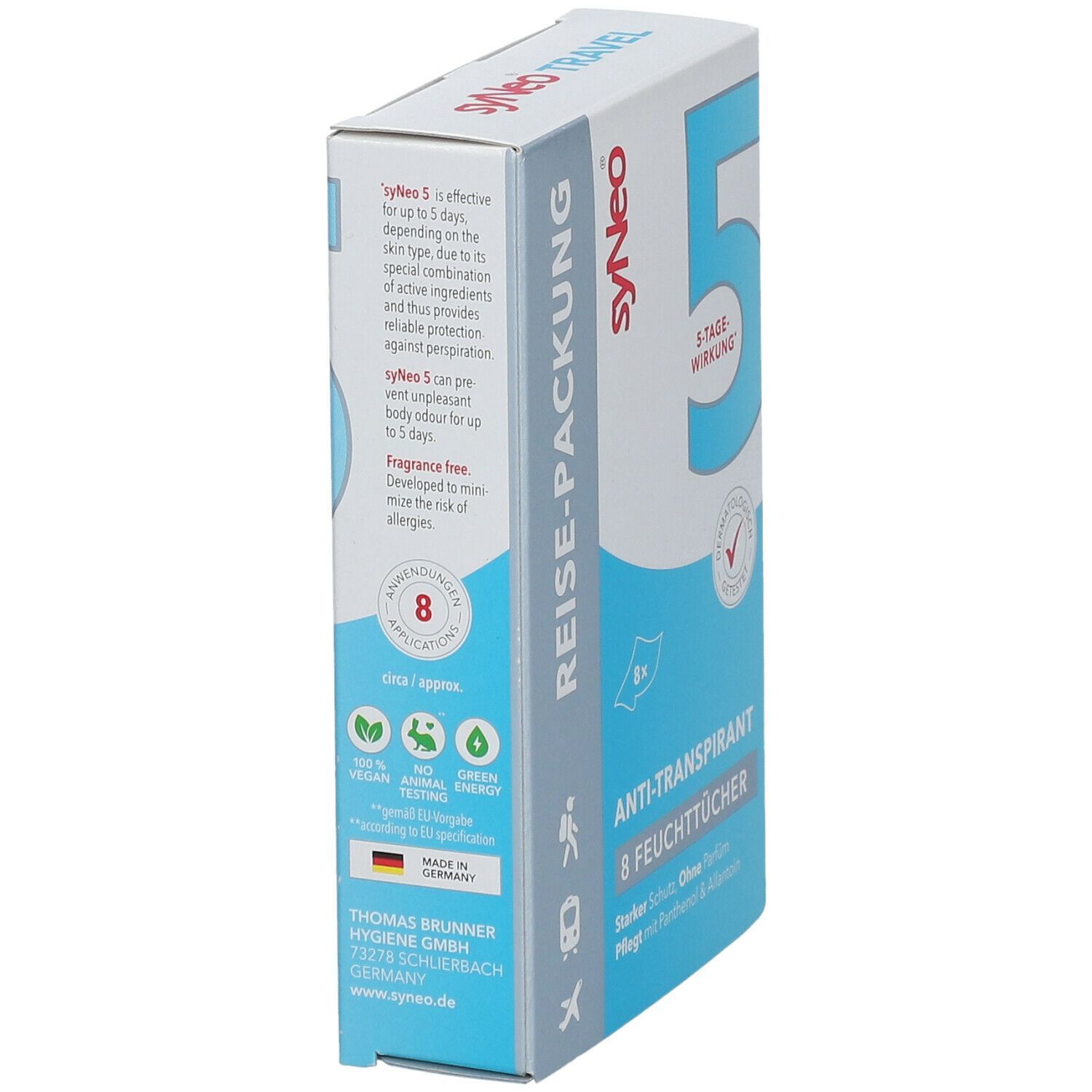 syNeo 5 Antitranspirant Reise-Packung