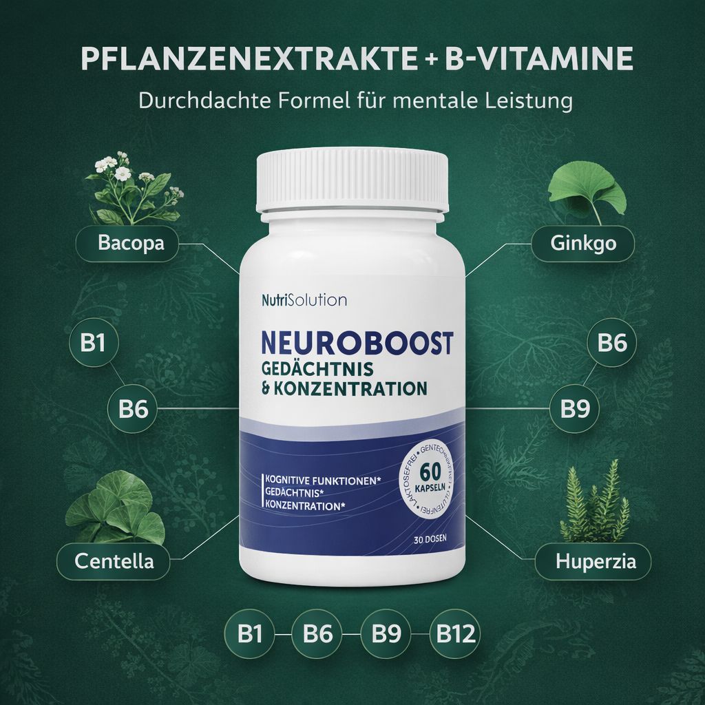 NutriSolution Neuro Boost 3er Pack