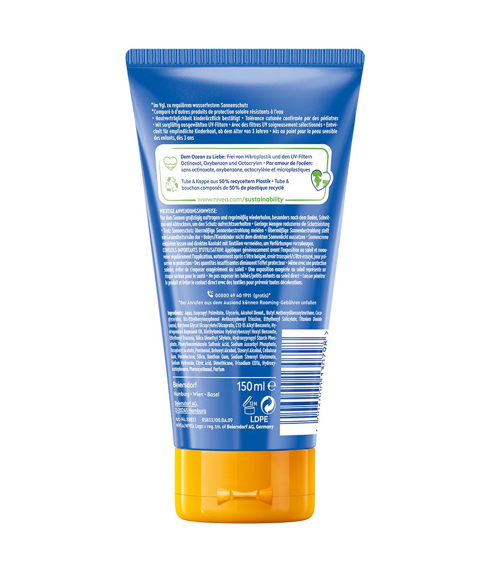 NIVEA SUN Kids Ultra Schutz & Pflege Sonnenlotion LSF 50+