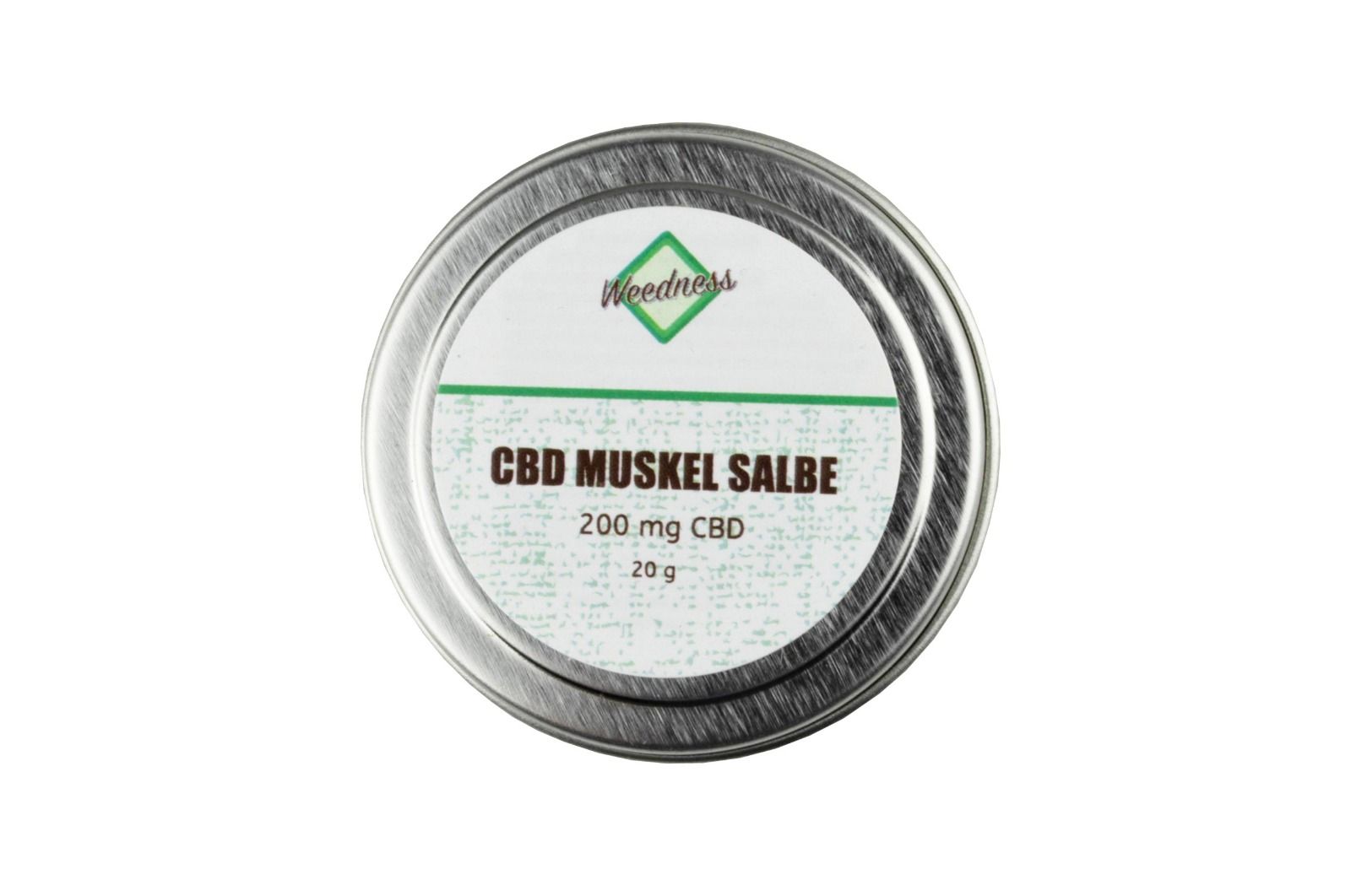 Weedness - CBD Schmerzsalbe für Sportverletzungen und Gelenkschmerzen