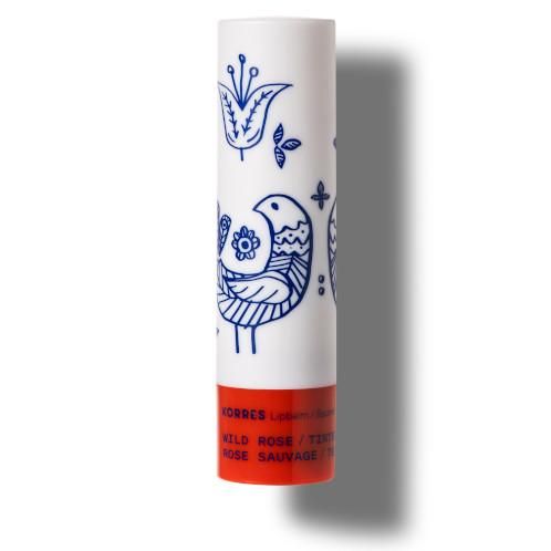 KORRES Lip Balm Wild Rose Getönt Red