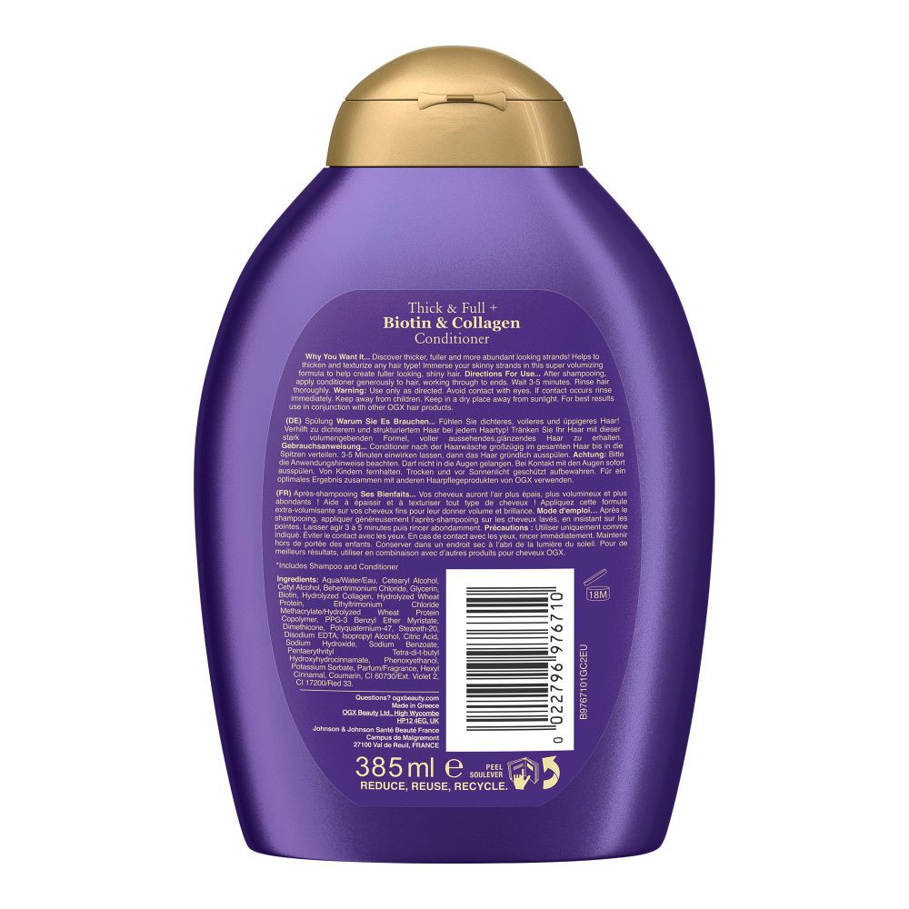OGX - Shampoo "Biotin & Collagen" 6er-Pack