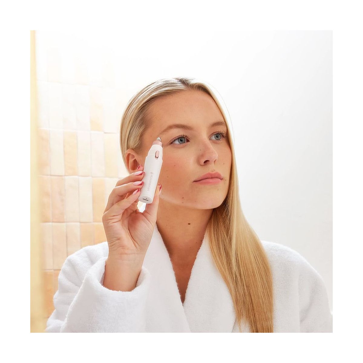 REMINGTON Gesichtshaarentferner Augenbrauentrimmer Rasierer BareMe WFS200 USB-C