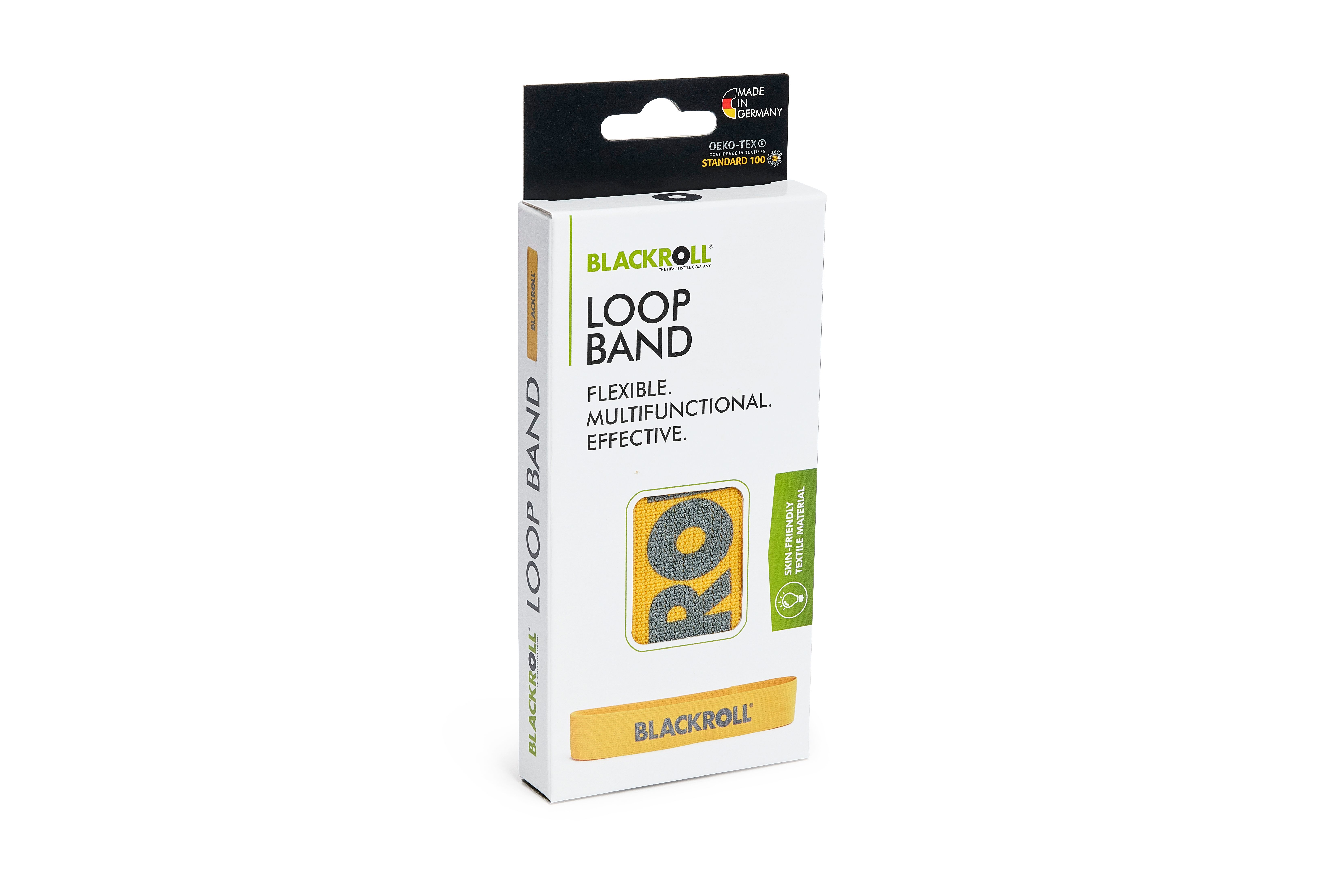 BLACKROLL Loop Band - yellow - Strength extra light