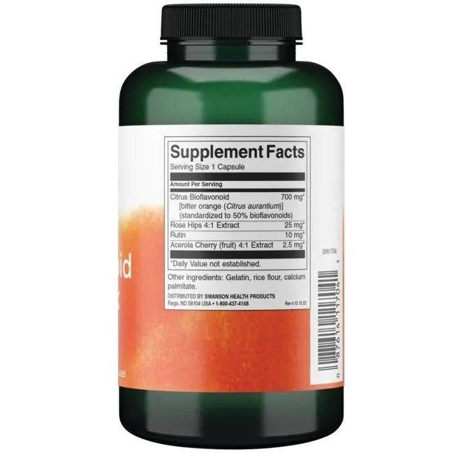 Swanson Citrus Bioflavonoid Complex 250 St