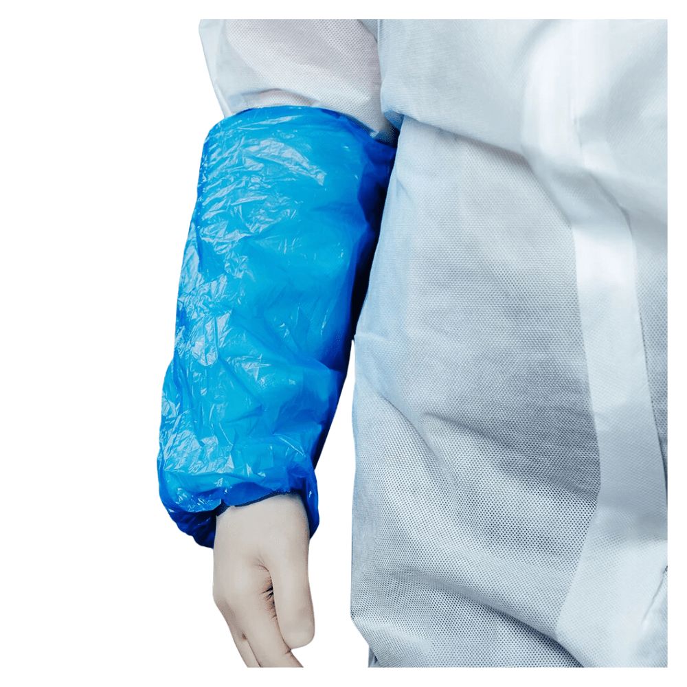 PE-Ärmelschoner blau 100 St Kombipackung