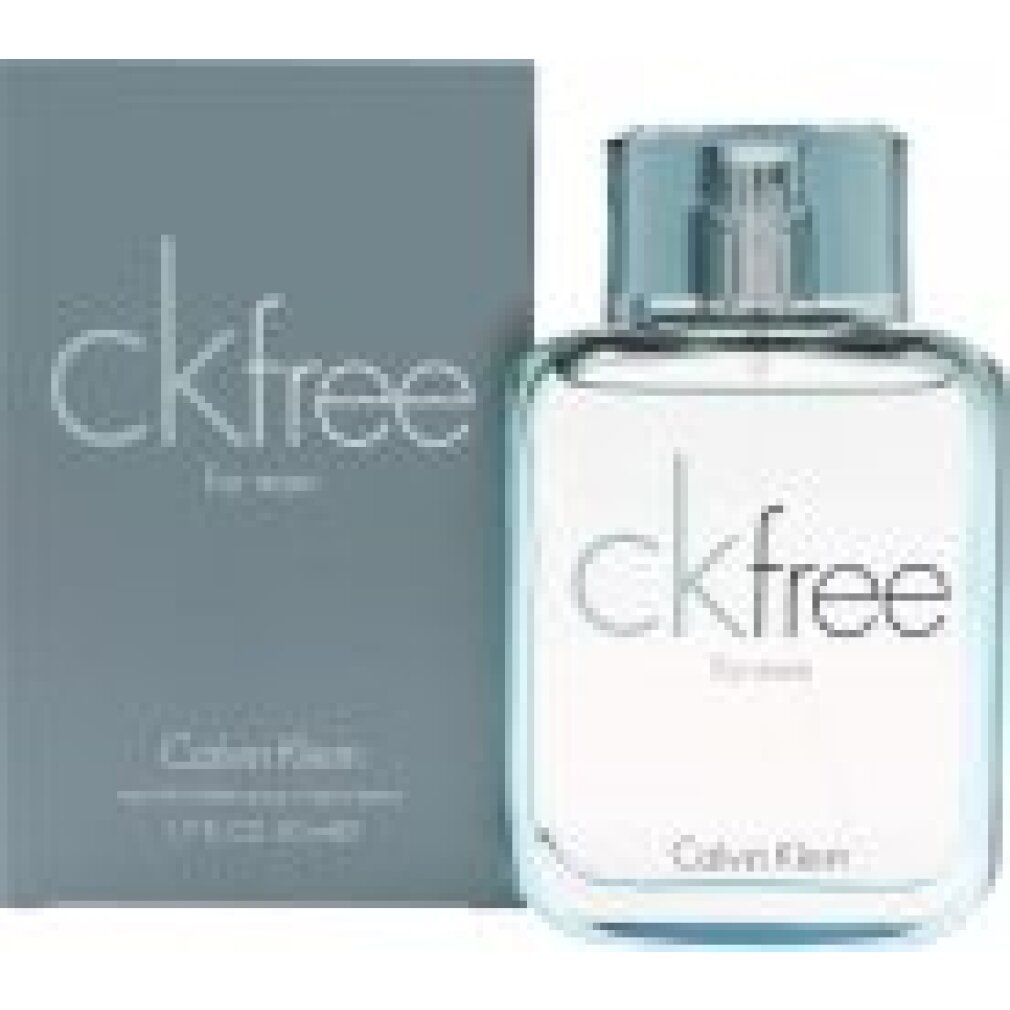 Calvin Klein CK Free Eau de Toilette Flakon und Verpackung.