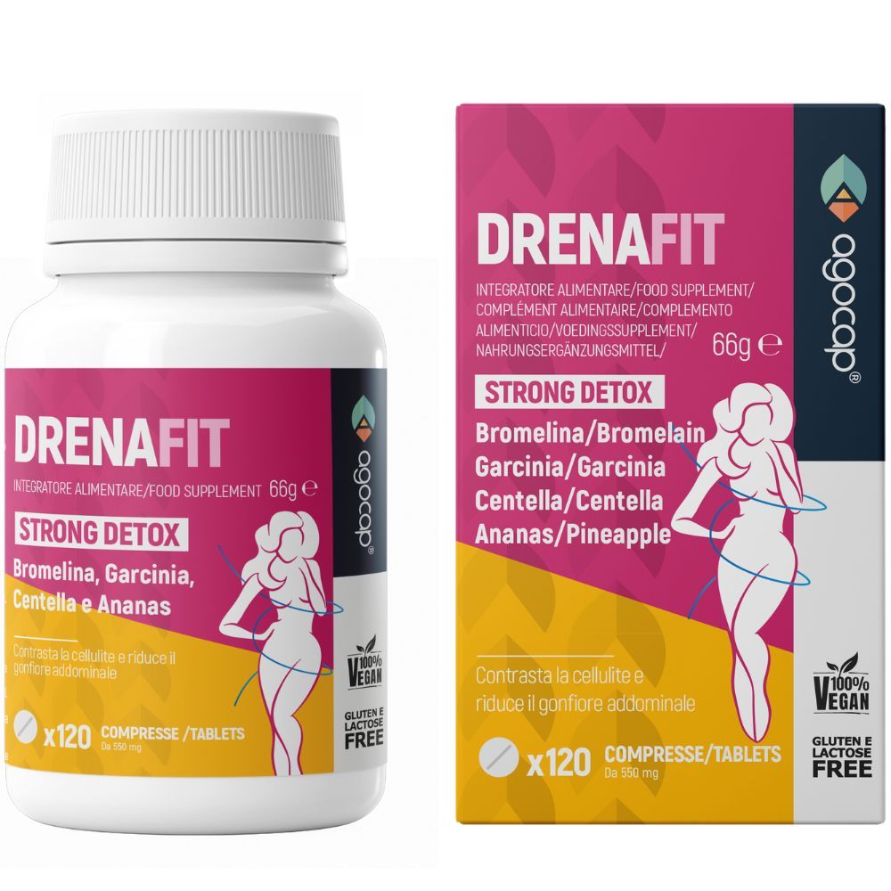 Entwässerung Tabletten – Drenafit Komplex mit Bromelain, Artischocke & Löwenzahn Detox Abnehmen 120 St Compretten