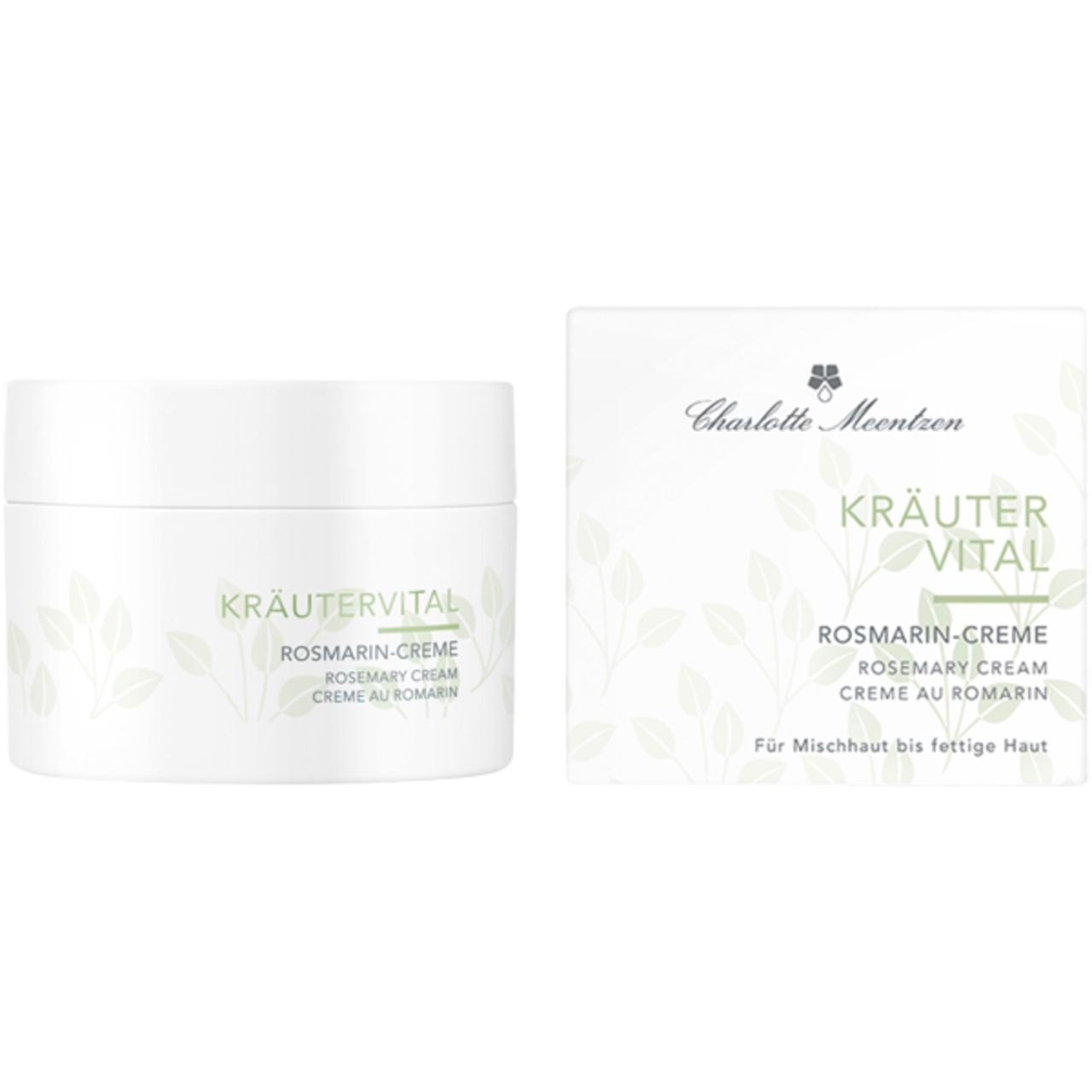 Charlotte Meentzen, Kräutervital Rosmarin-Creme 50 ml Tagescreme