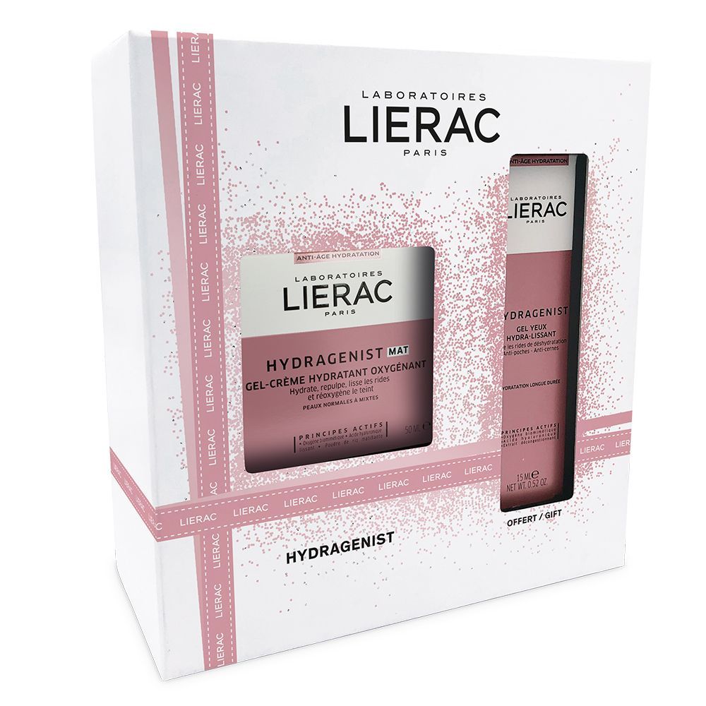 LIERAC x-mas Set Hydragenist Gel-Creme